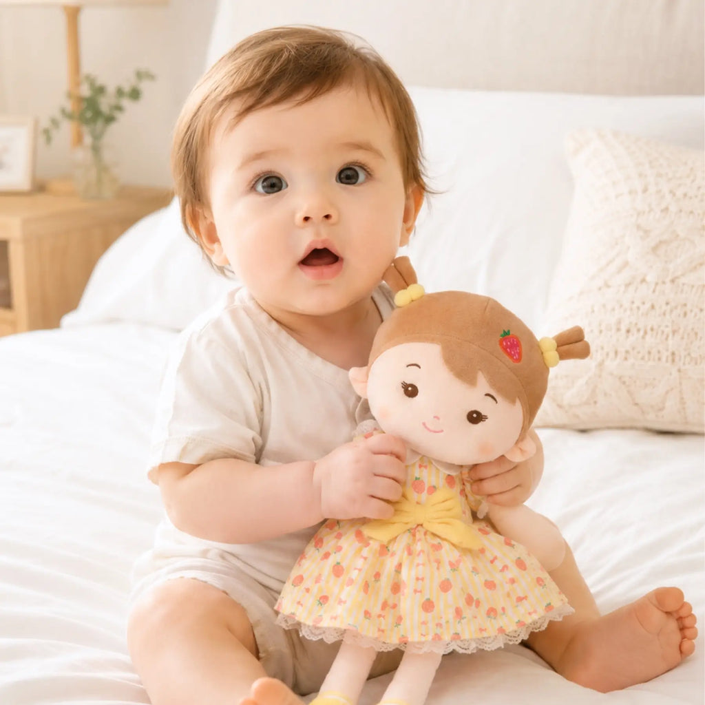 Personalized Strawberry Girl - Yellow - Lovely Doll Collection