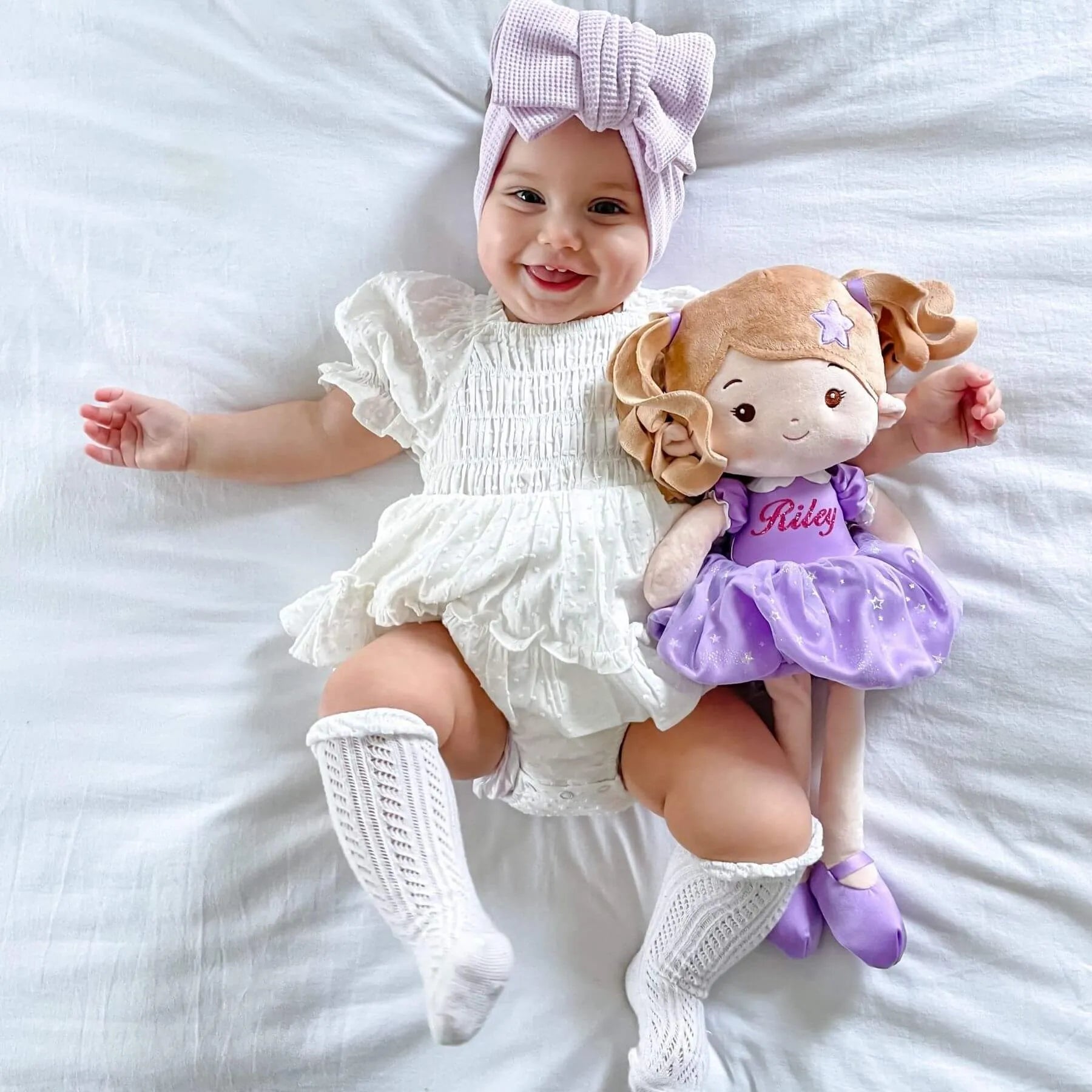 Personalized Princess Starlet - Purple - Gentle Play Doll
