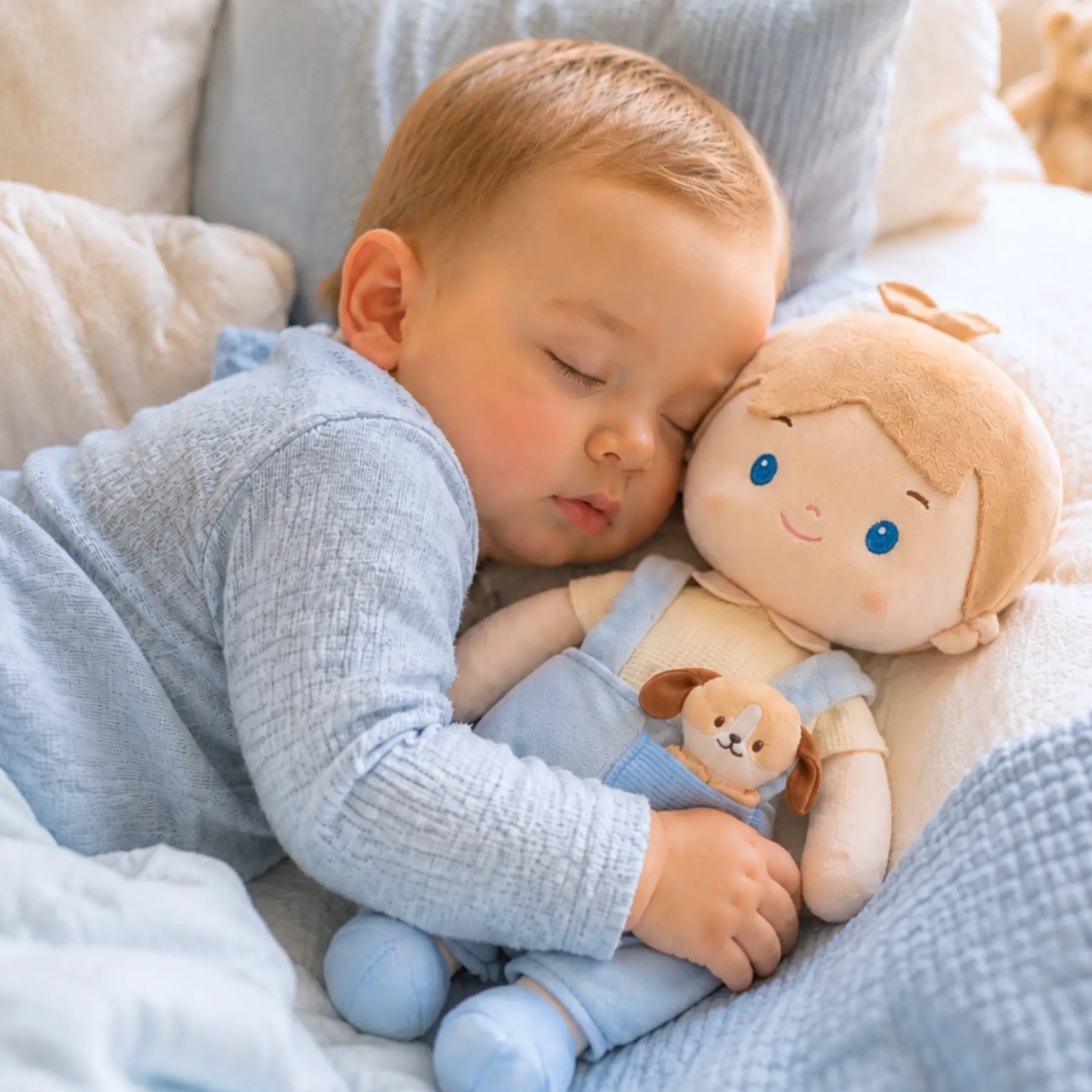Personalized Billy Boy & His Pet - Small Size Doll With Accessories