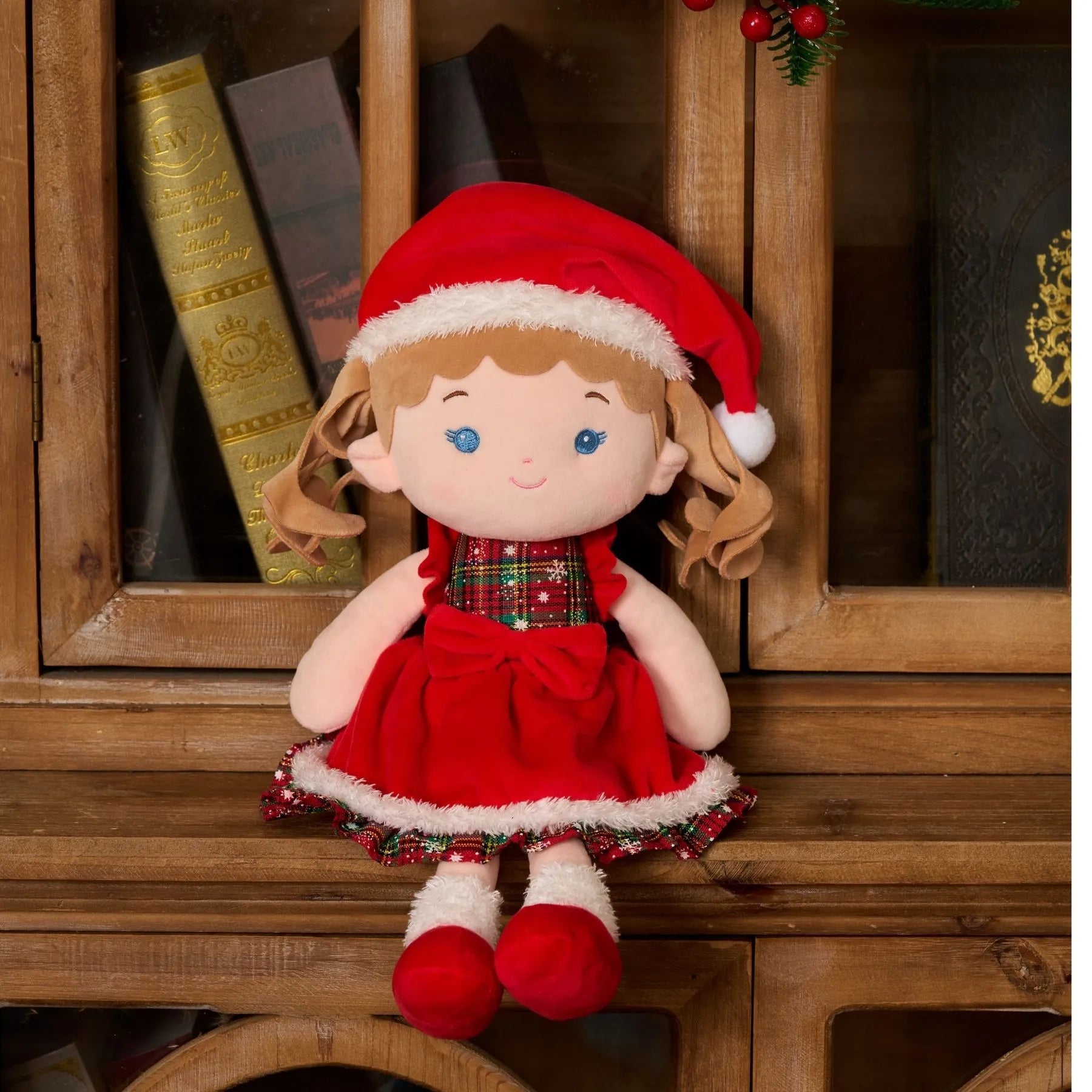 Personalized Natalie the Elf - Christmas Special - Small Size Doll Gift Set