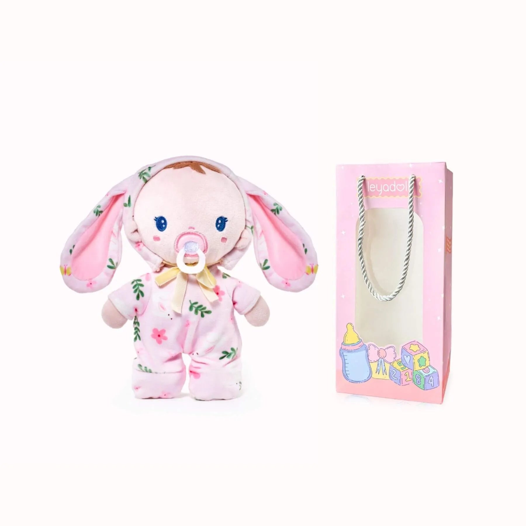Personalized Bunny Baby Girl - Everyday Doll Style Set