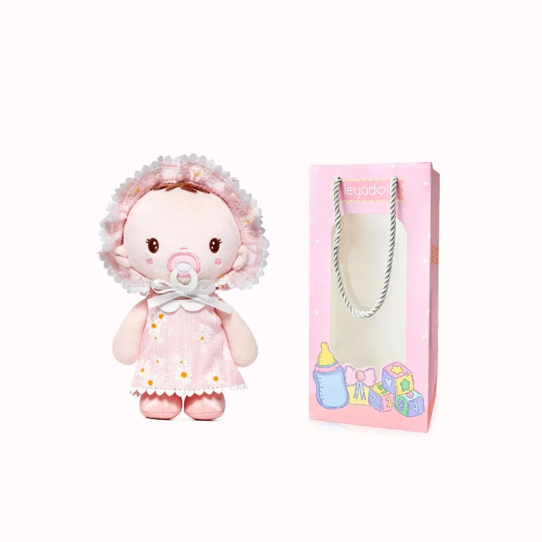 Personalized Daisy Baby Girl - Gift Ready Soft Doll