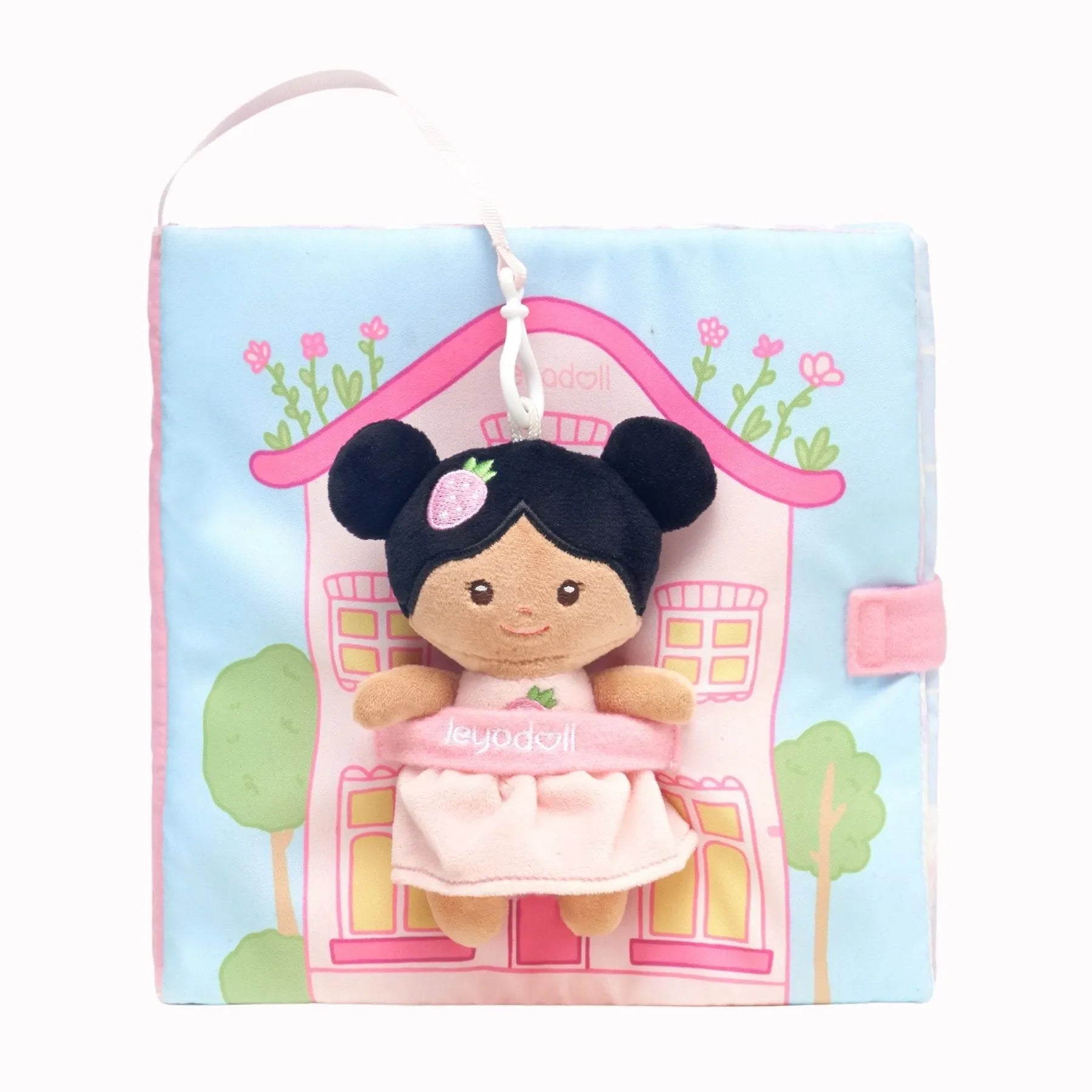A Berry Special Day -  Personalized Montessori Soft Book - Charming Doll With Accessories