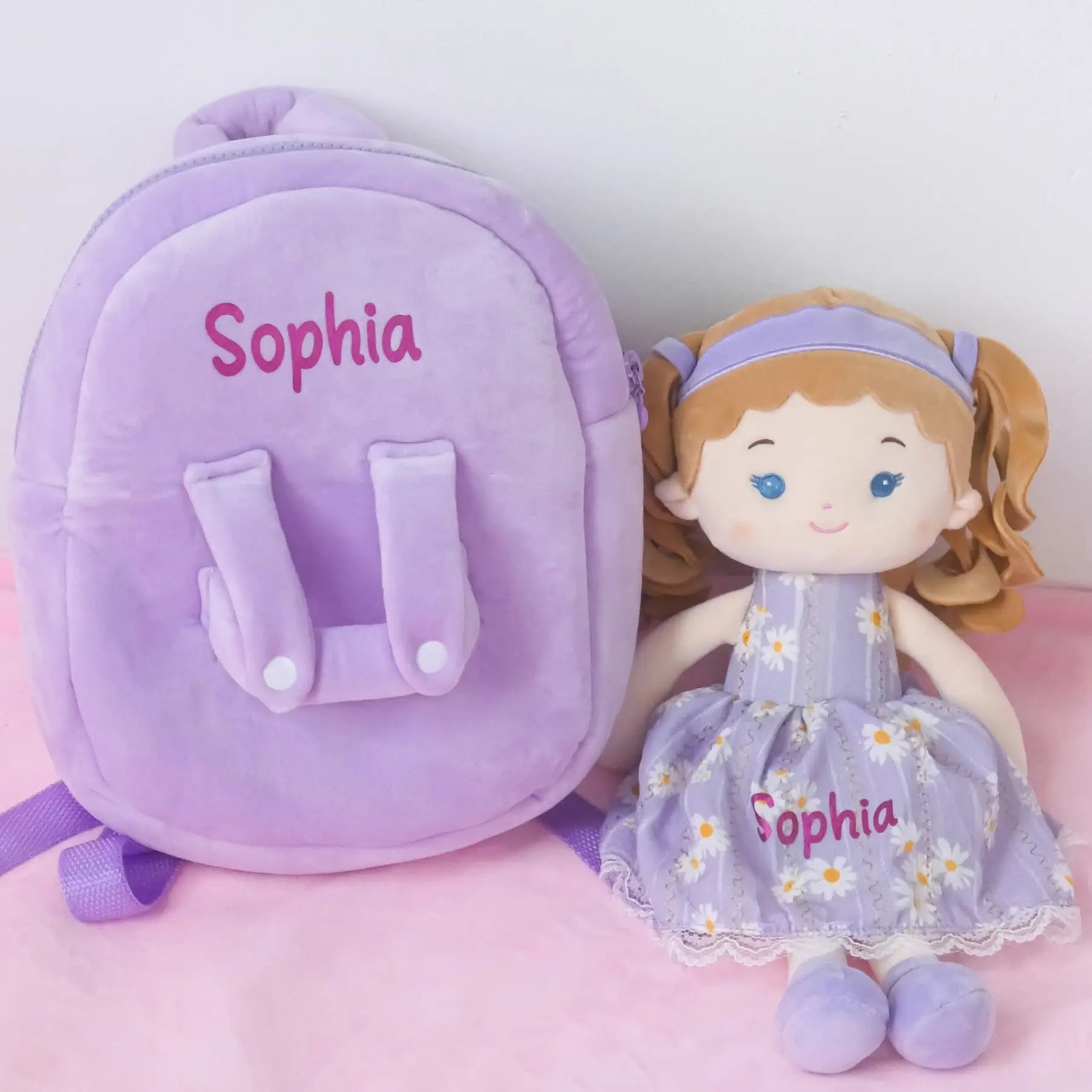 Personalized Doll Backpack - Lovely Doll For Playrooms