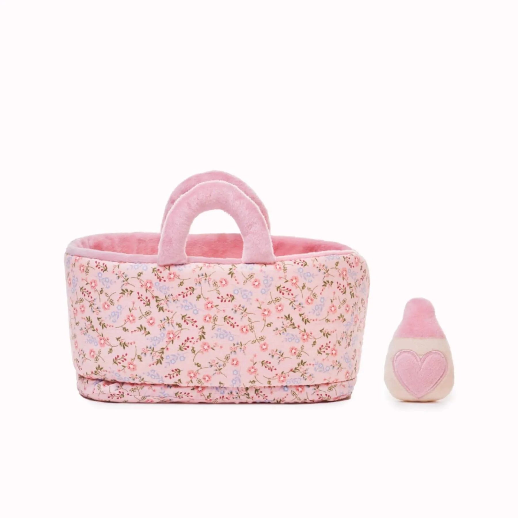 9 inches Baby Girl Crib Playset - Lovely Doll With Accessories