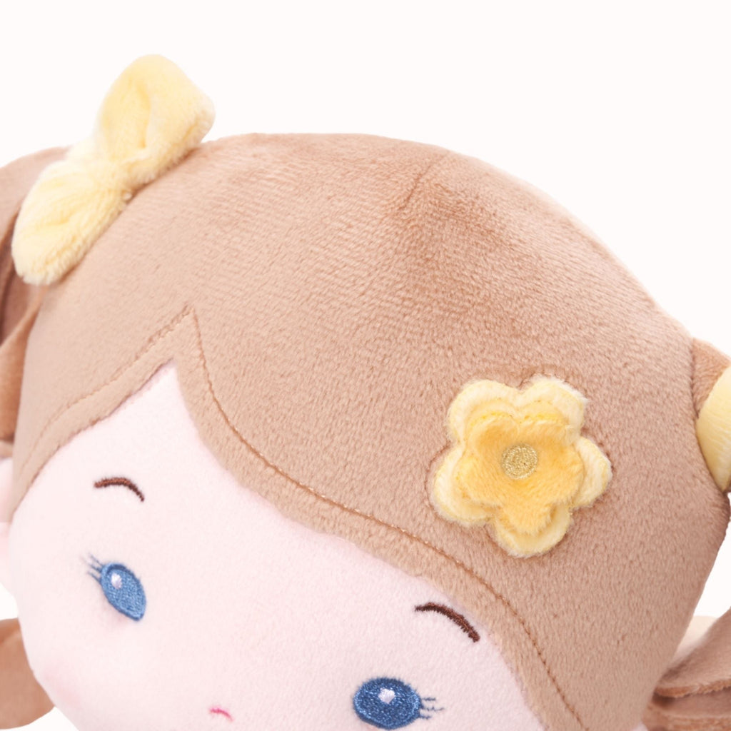 Personalized Daisy Girl - Yellow - Realistic Look Doll Clothes Set