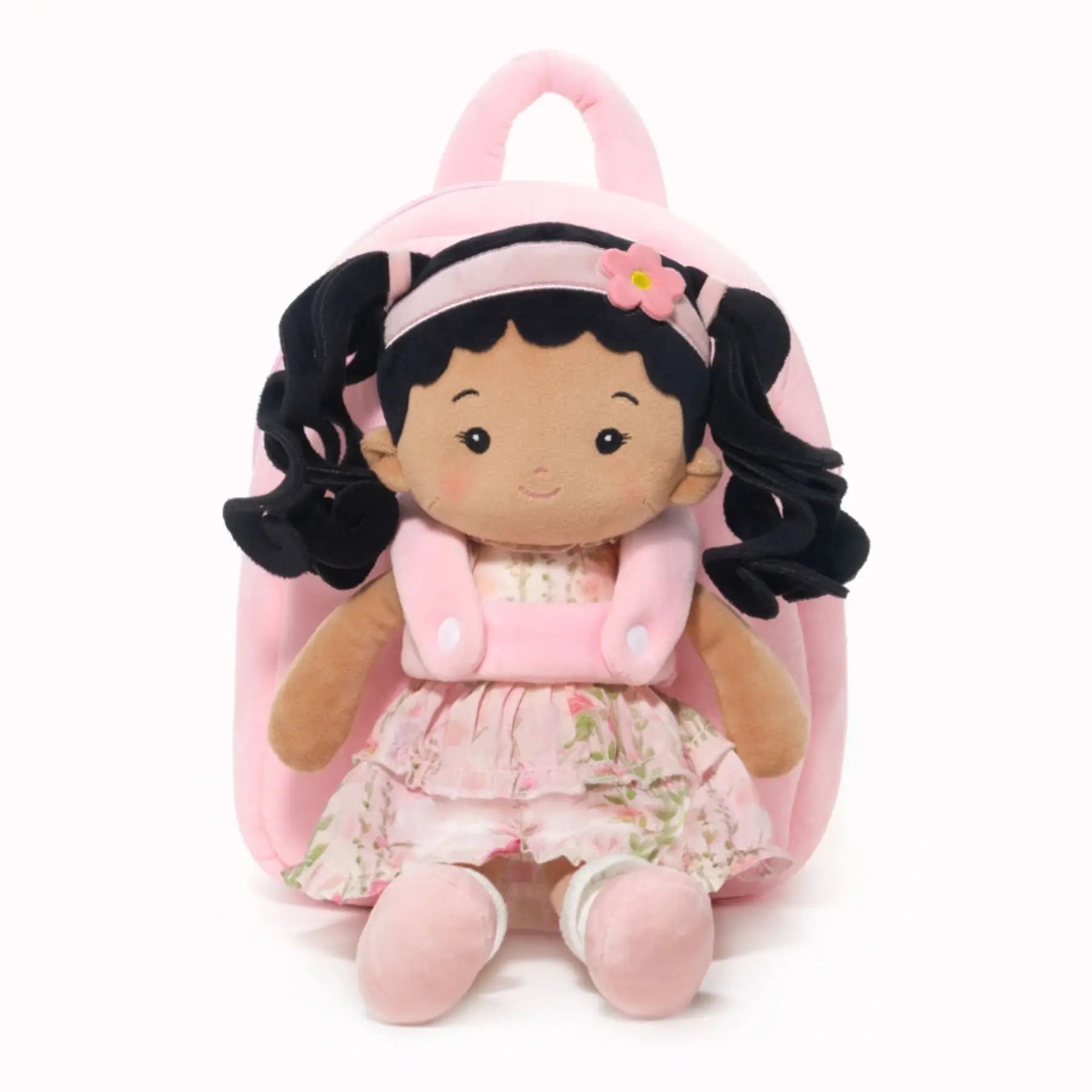 Personalized Princess Petal Doll Backpack - Cozy Mini Doll