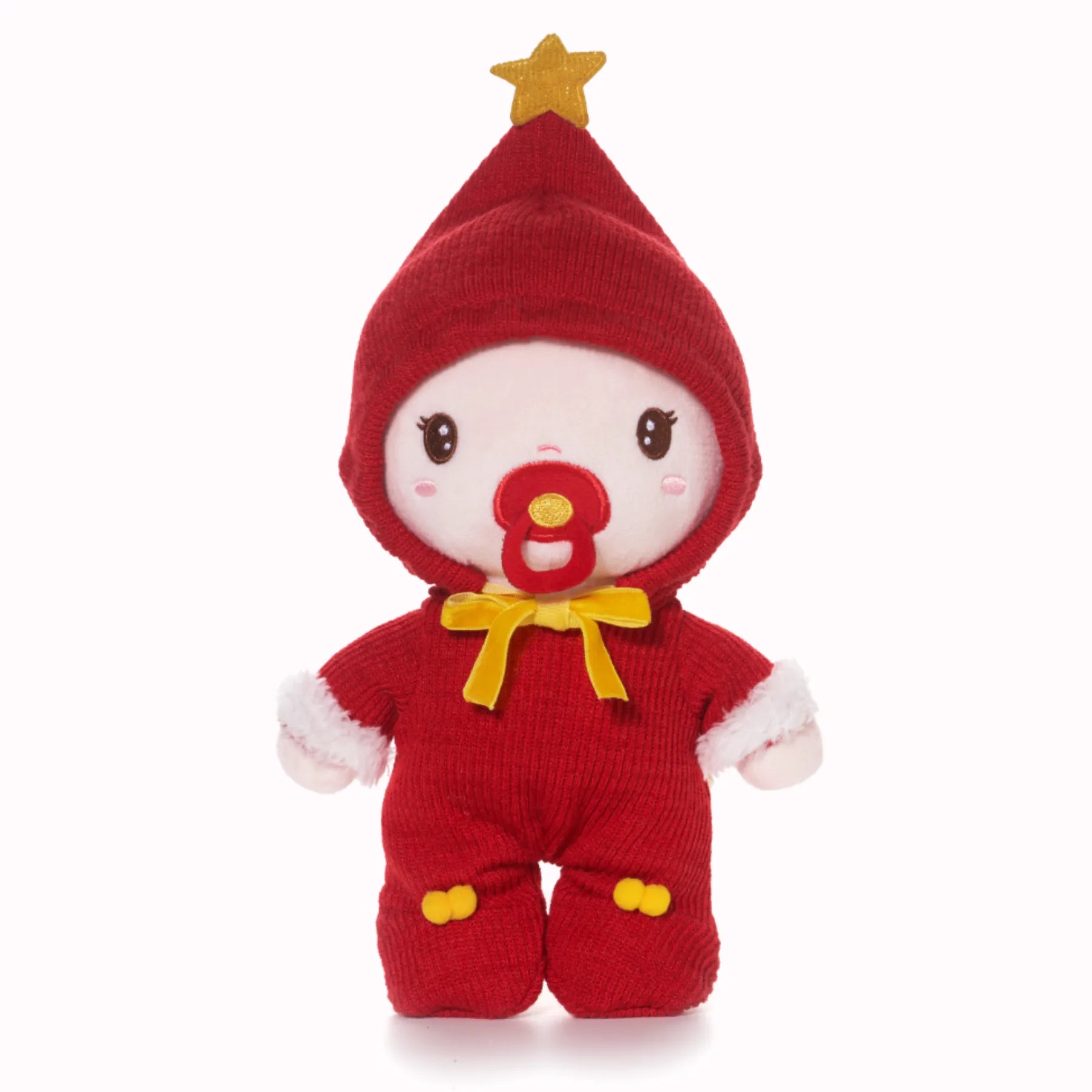 Personalized Christmas Baby Girl - Lovely Doll Style Set