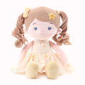 Personalized Daisy Girl - Yellow - Realistic Look Doll Clothes Set
