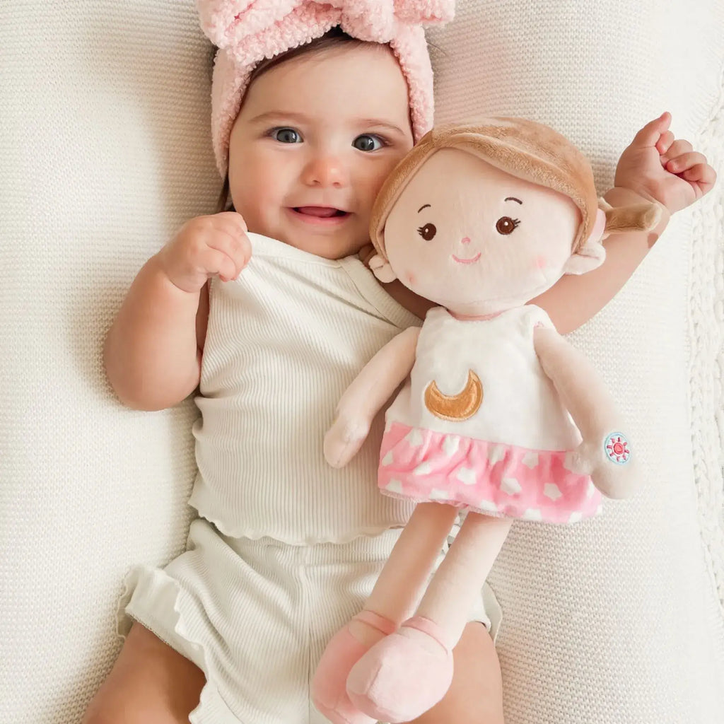 Personalized Day & Night Layla - Talking Doll - Classic Soft Doll