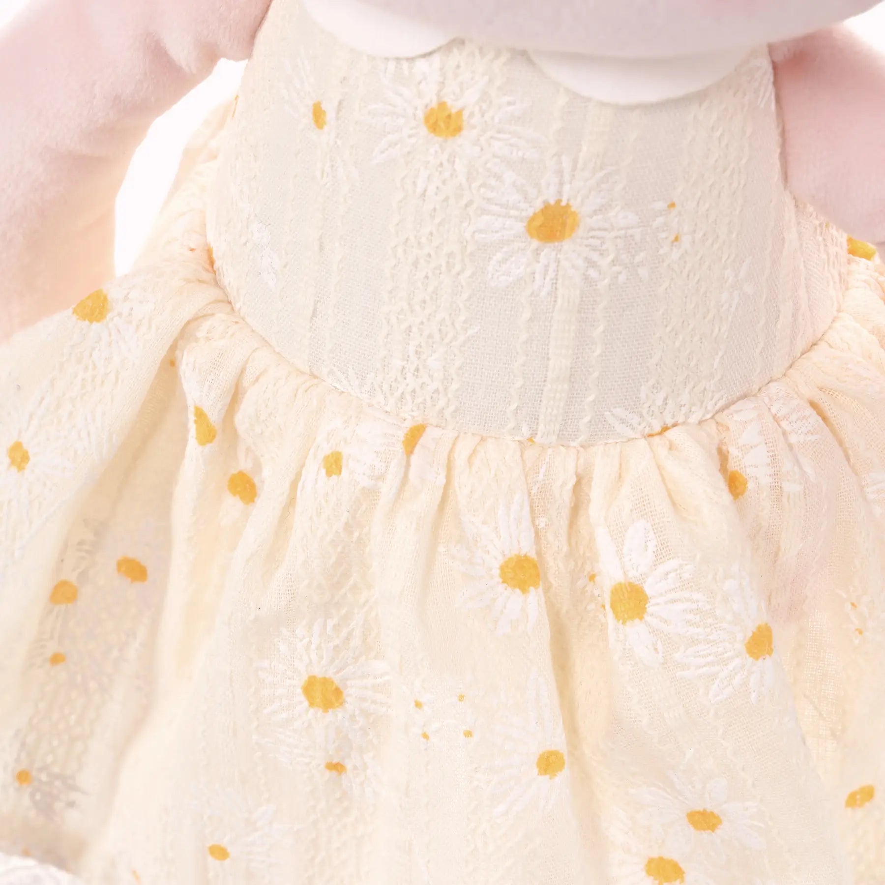 Personalized Daisy Girl - Yellow - Realistic Look Doll Clothes Set