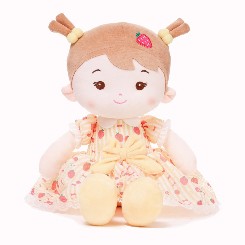 Personalized Strawberry Girl - Yellow - Lovely Doll Collection
