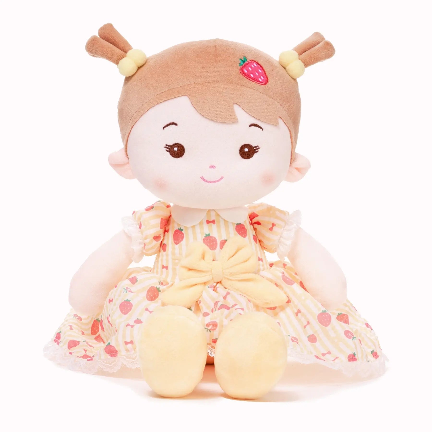 Personalized Strawberry Girl - Yellow - Lovely Doll Collection