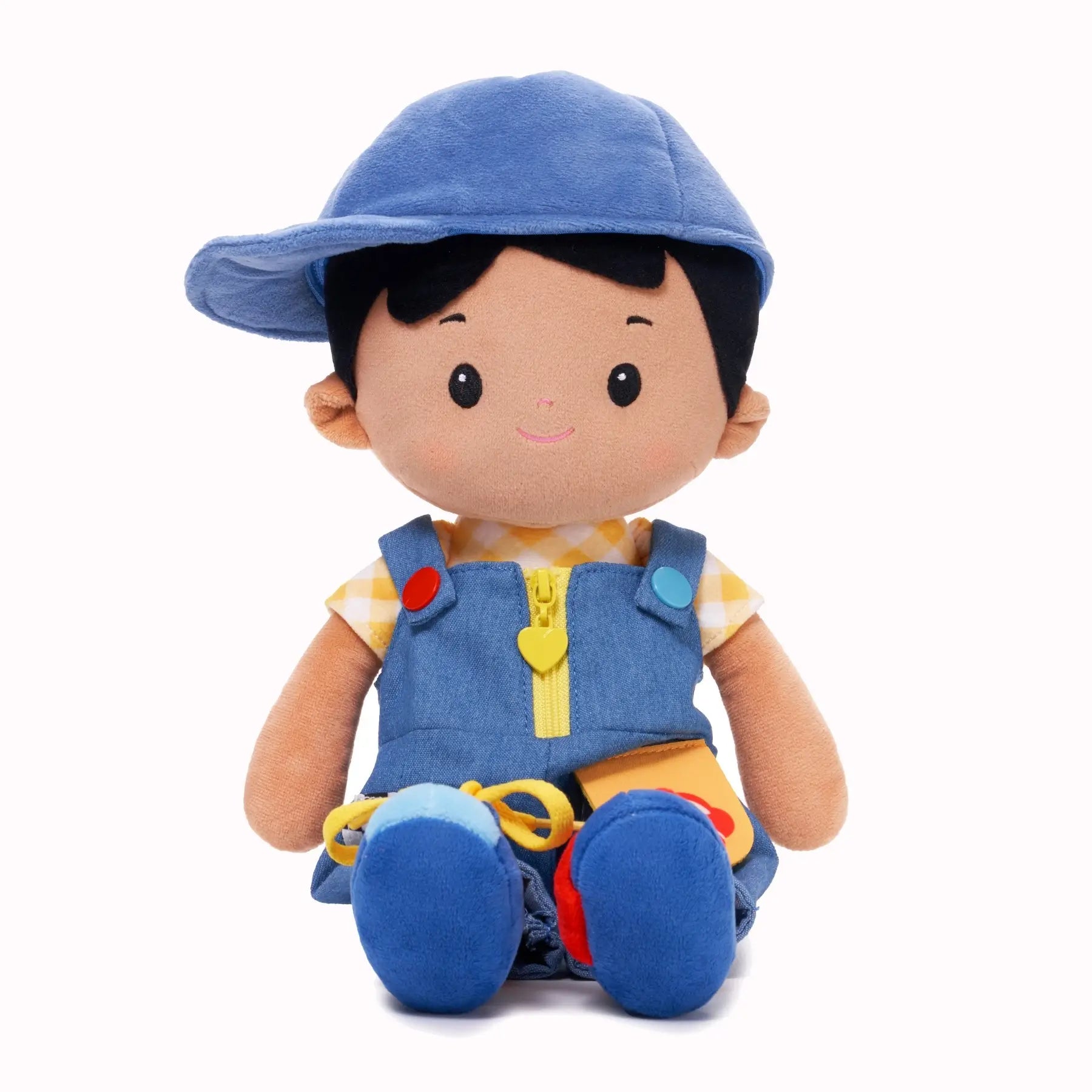 Personalized Crayon Miles - Montessori Doll - Small Size Doll For Playrooms