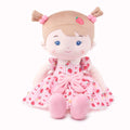Personalized Strawberry Girl - Pink - Stylish Doll Clothes Set
