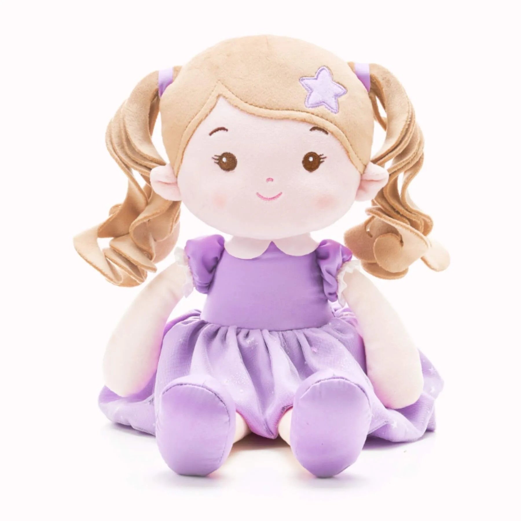 Leyadoll Soft Plush Personalized Leya Doll, My First Baby Doll - Sweet Doll With Outfit