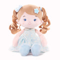 Personalized Melia Girl - Blue - Modern Doll For Display
