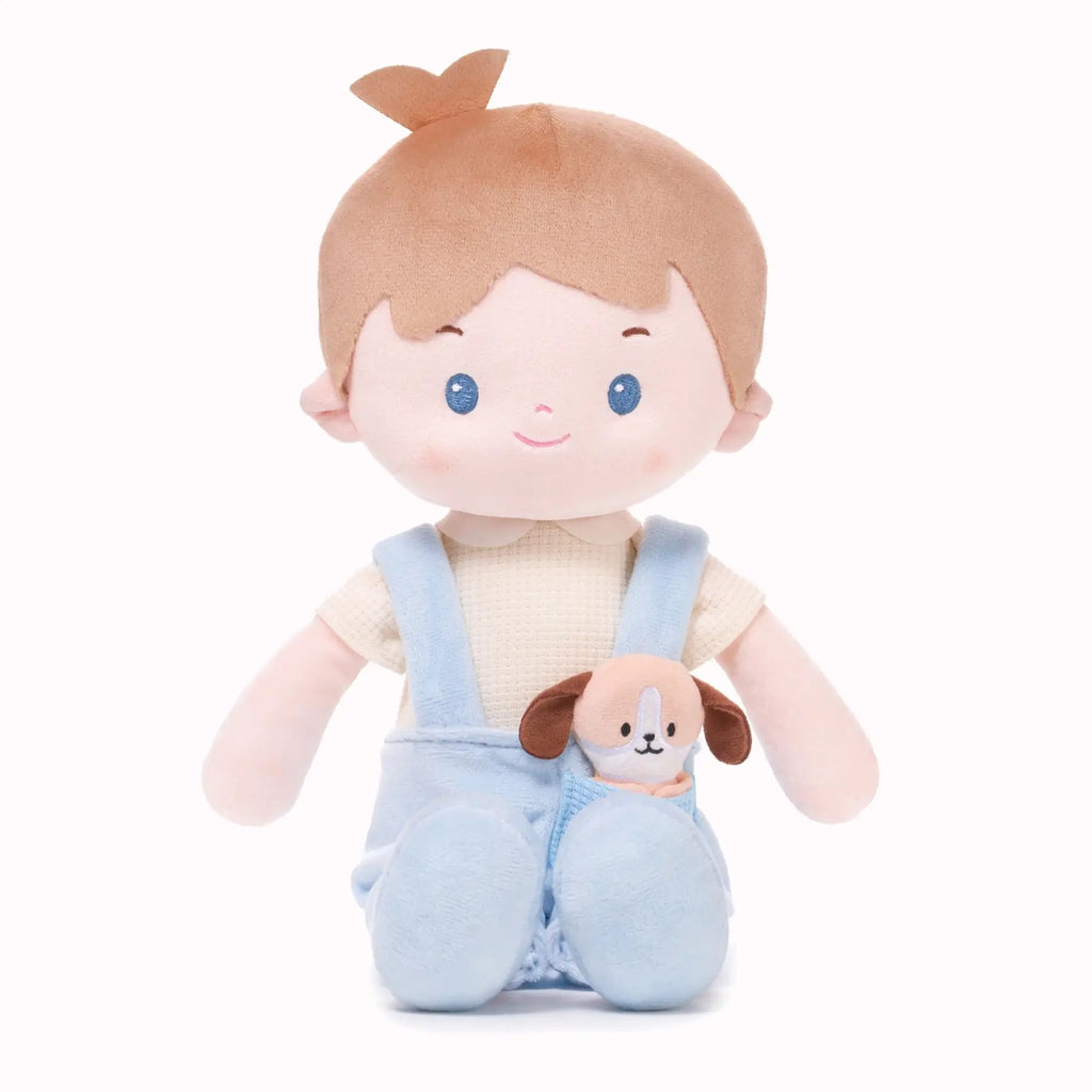 Personalized Billy Boy & His Pet - Small Size Doll With Accessories