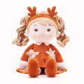 Personalized Reindeer Girl - Boutique Style Doll Clothes Set