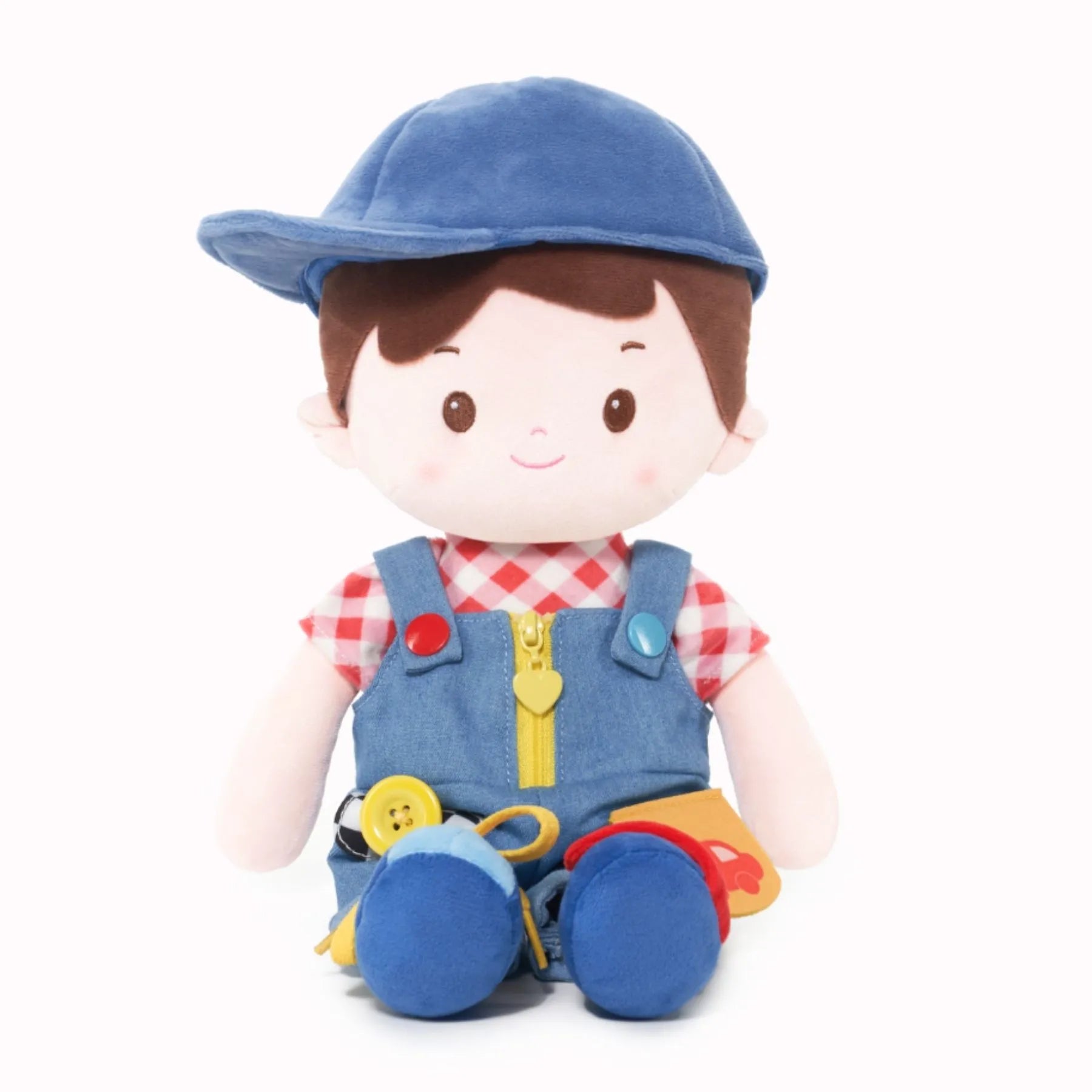 Personalized Crayon Charles - Montessori Doll - Small Size Doll Accessory Set