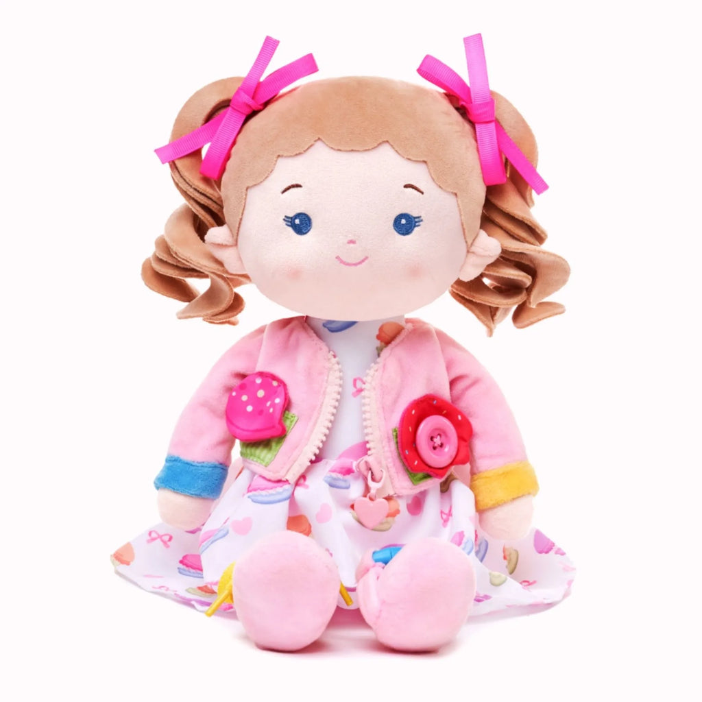 Personalized Cupcake Girl - Montessori Doll - Gentle Doll With Outfit