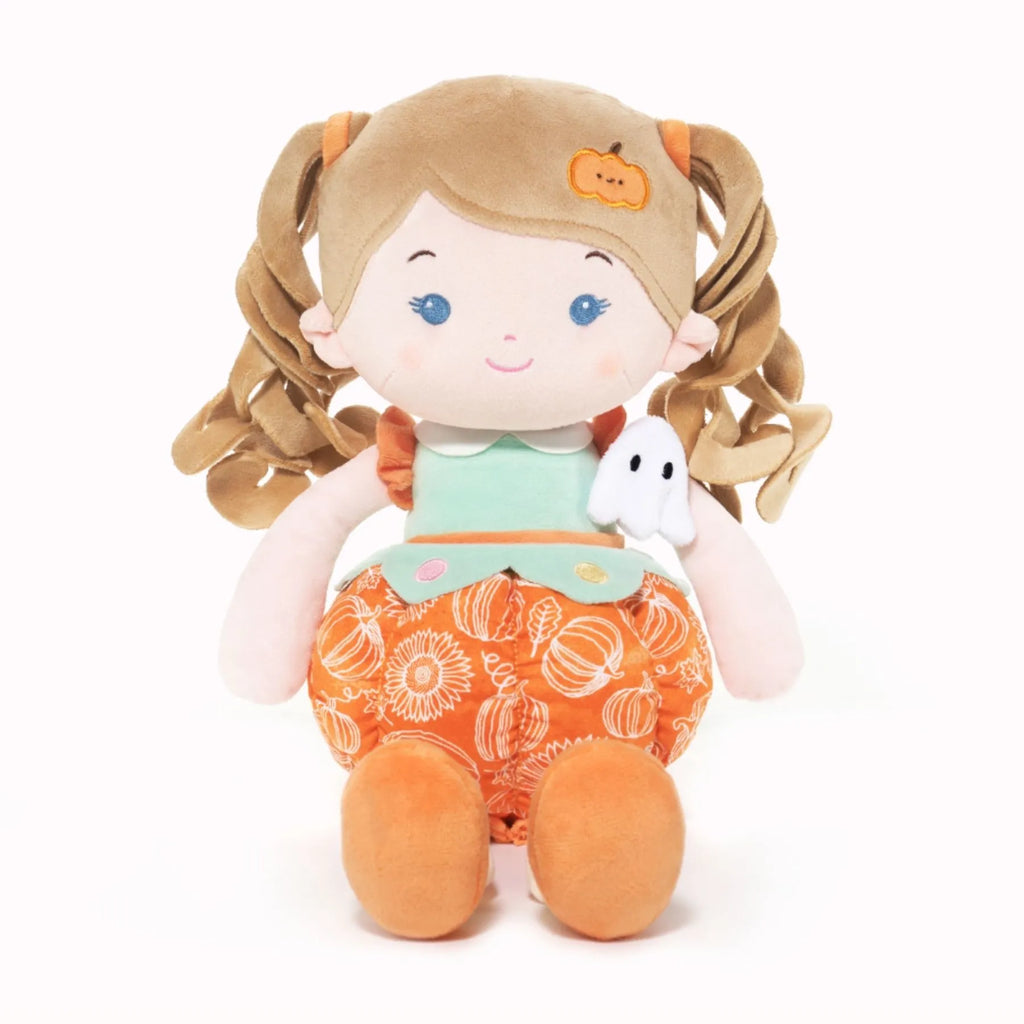 Personalized Pumpkin Girl (…Boo…) - Halloween Special - Large Size Doll Starter Set