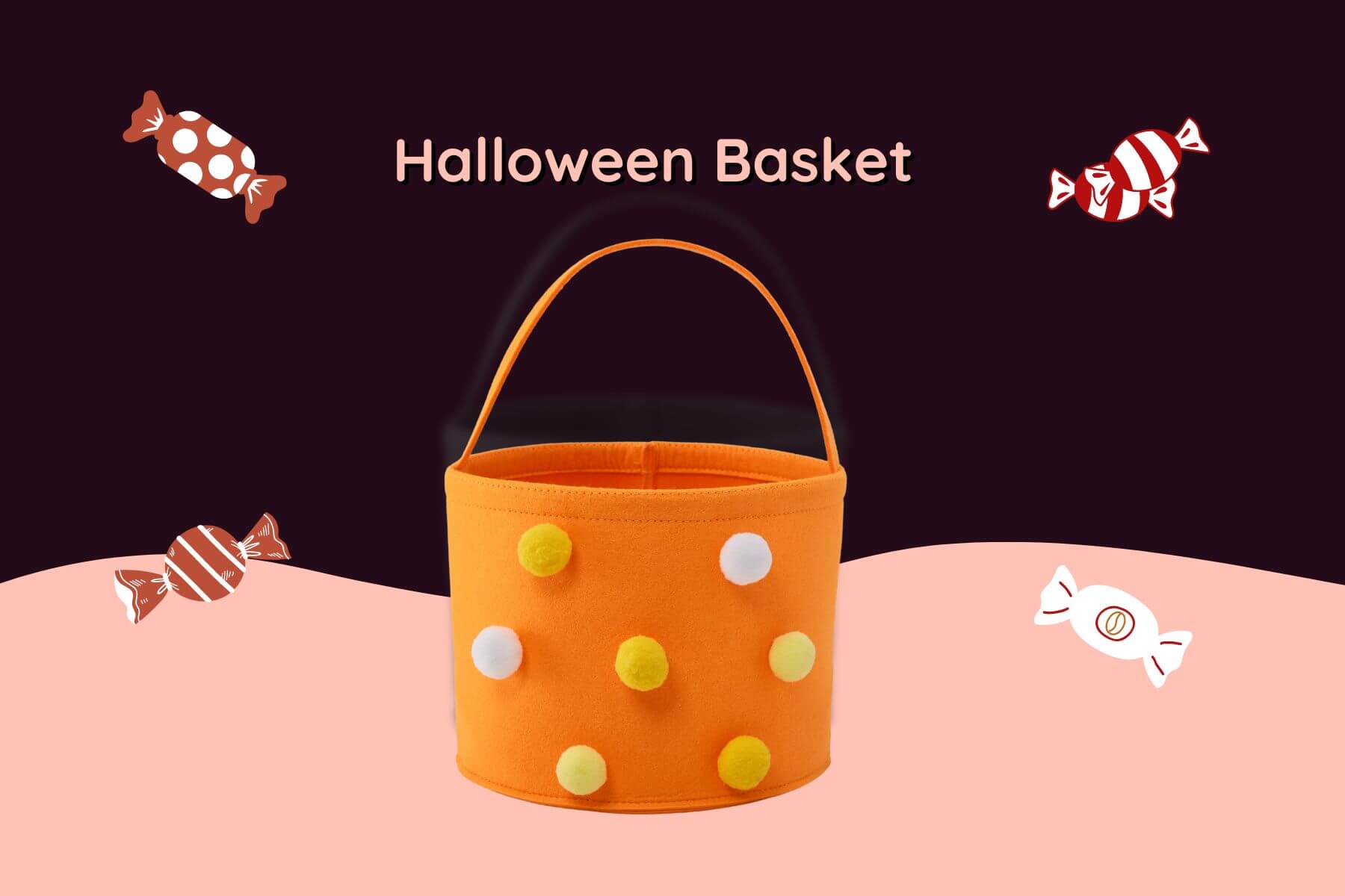 Personalized Halloween Basket - Limited Edition - Playroom Ready Dress Up Doll